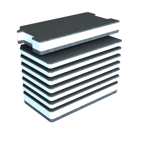 Kaizen™ 004500 8-Piece Foam Set