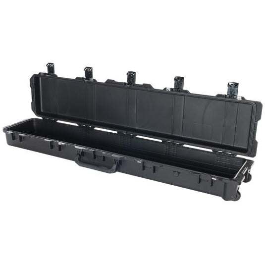 A black, long iM3410 Storm Case with no foam inside.