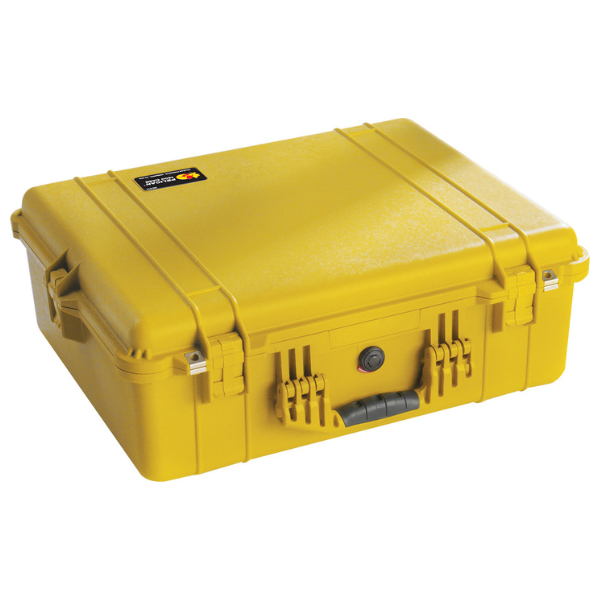 Load image into Gallery viewer, A yellow Pelican 1600 case.
