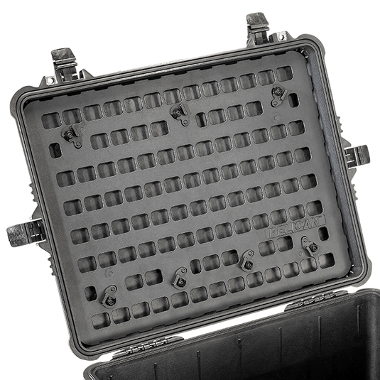 Black Pelican 1610 MOLLE Panel Lid Kit in a case.