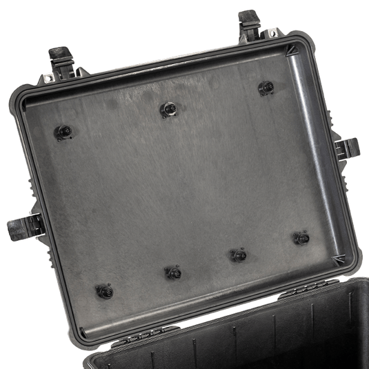 Where the case attachment pieces are for a Pelican 1610 MOLLE Panel Lid Kit.