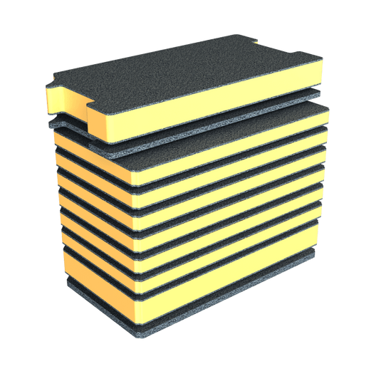Kaizen™ 004500 8-Piece Foam Set