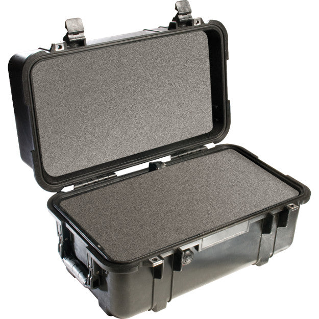 Load image into Gallery viewer, A black Pelican 1460 case, showing its interior foam lining.
