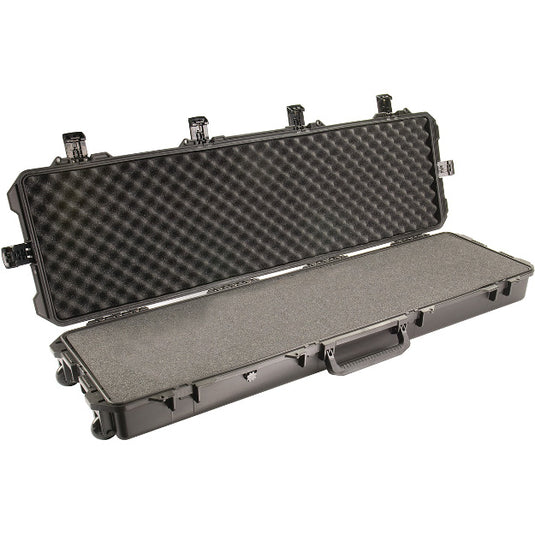 A black iM3300 Storm Rifle Case with a foam interior.