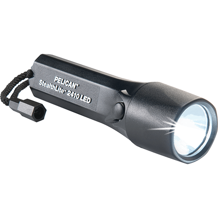 防爆ハンディライト　ＰＥＬＩＣＡＮ　２４１０　黒　ＬＥＤライト Pelican™ 2410 StealthLite™ LED Flashlight – The Case Store
