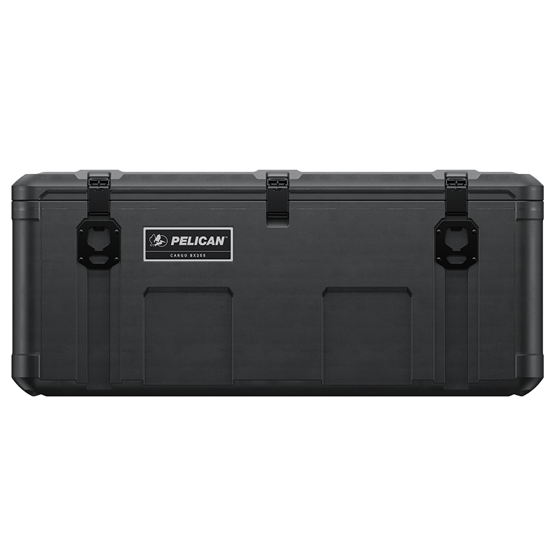 Load image into Gallery viewer, A black Pelican cargo BX255 case closed.
